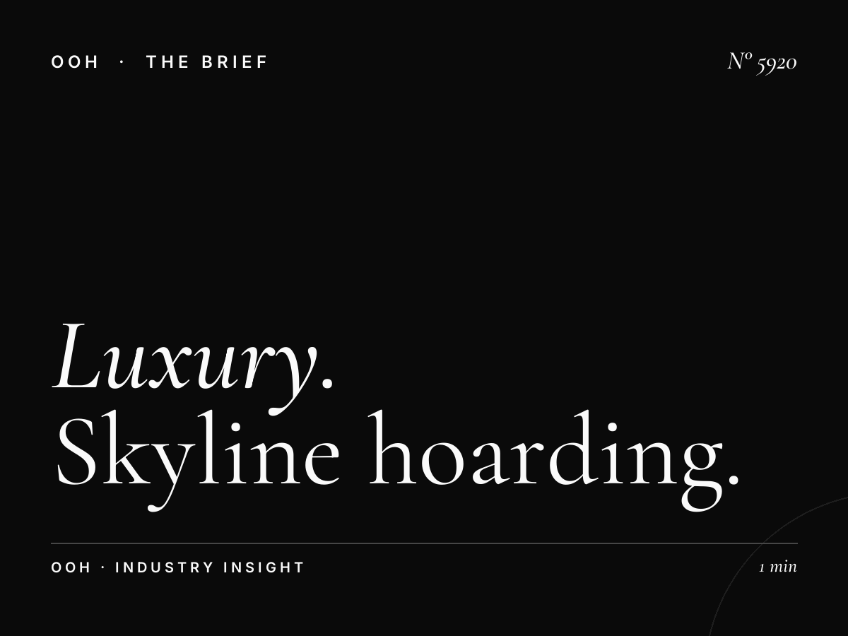 Luxury Tourism SZR Fairmont: Skyline Hoarding Destination