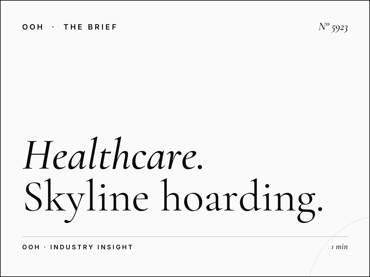 Healthcare Premium SZR Fairmont: Skyline Hoarding Medical