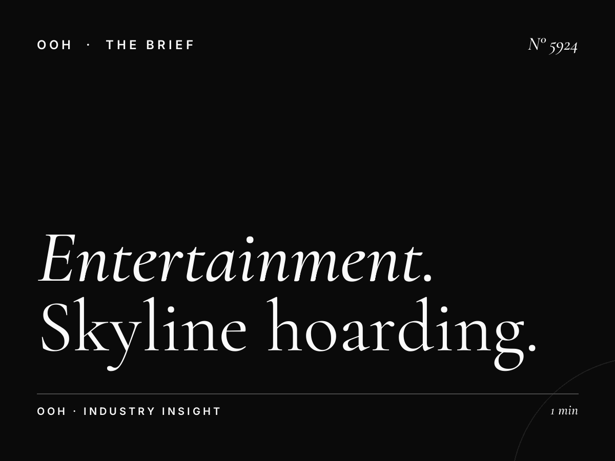Entertainment Luxury SZR Fairmont: Skyline Hoarding Events