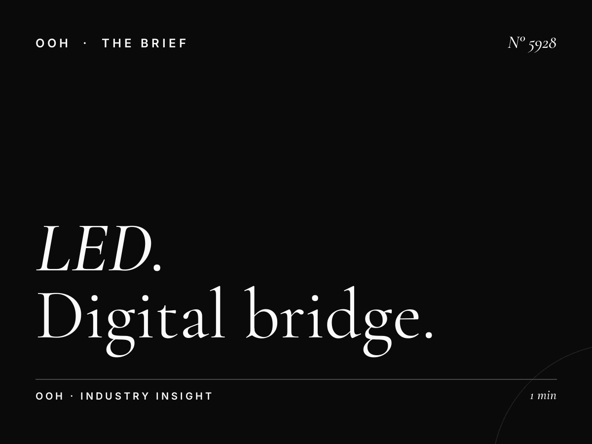 LED Billboard Cases SZR WTC: Digital Bridge Results