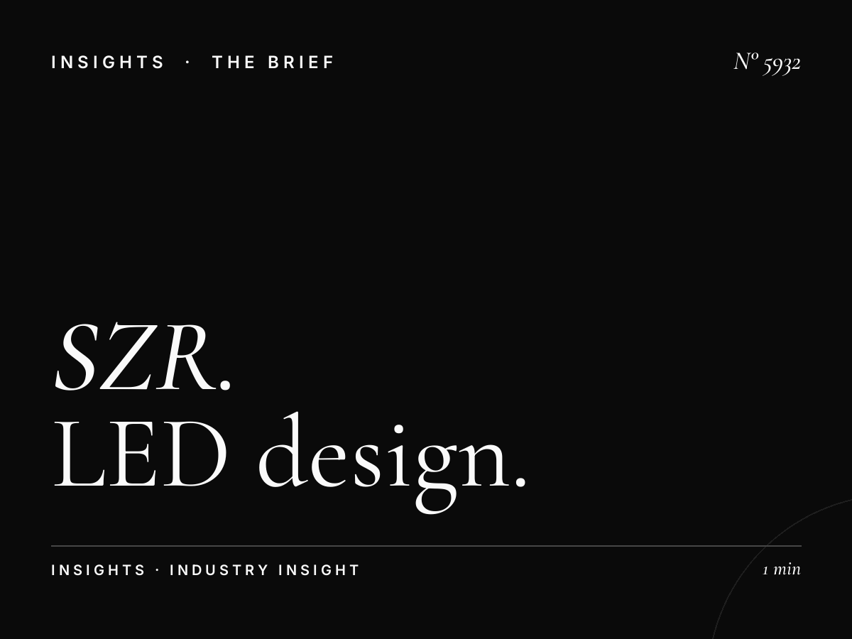 SZR Digital Bridge WTC Creative: LED Design Success
