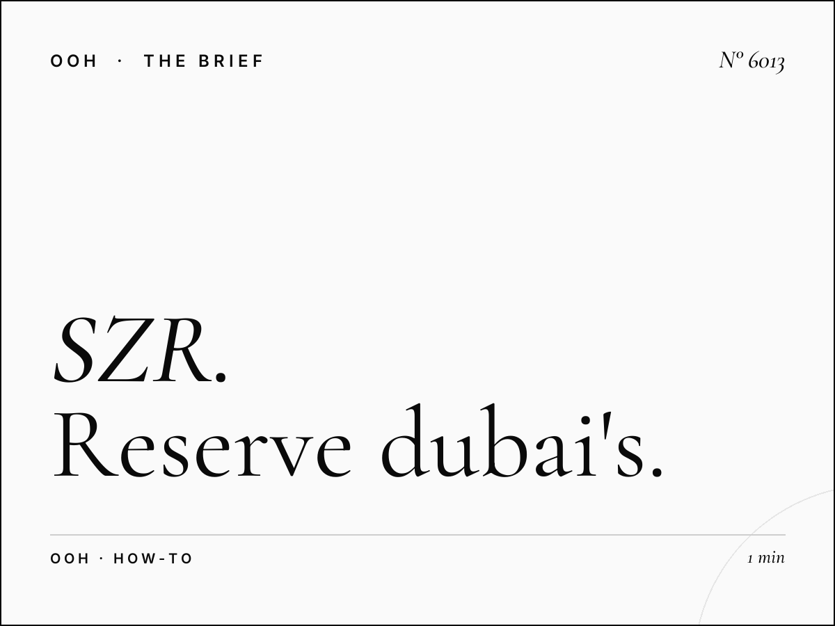 SZR Lamp Posts Internet City Jebel Ali Booking: How to Reserve Dubai's Premium Roadside Advertising