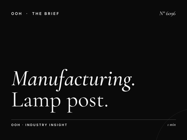 Manufacturing SZR Jebel Ali: Lamp Post Industrial Marketing