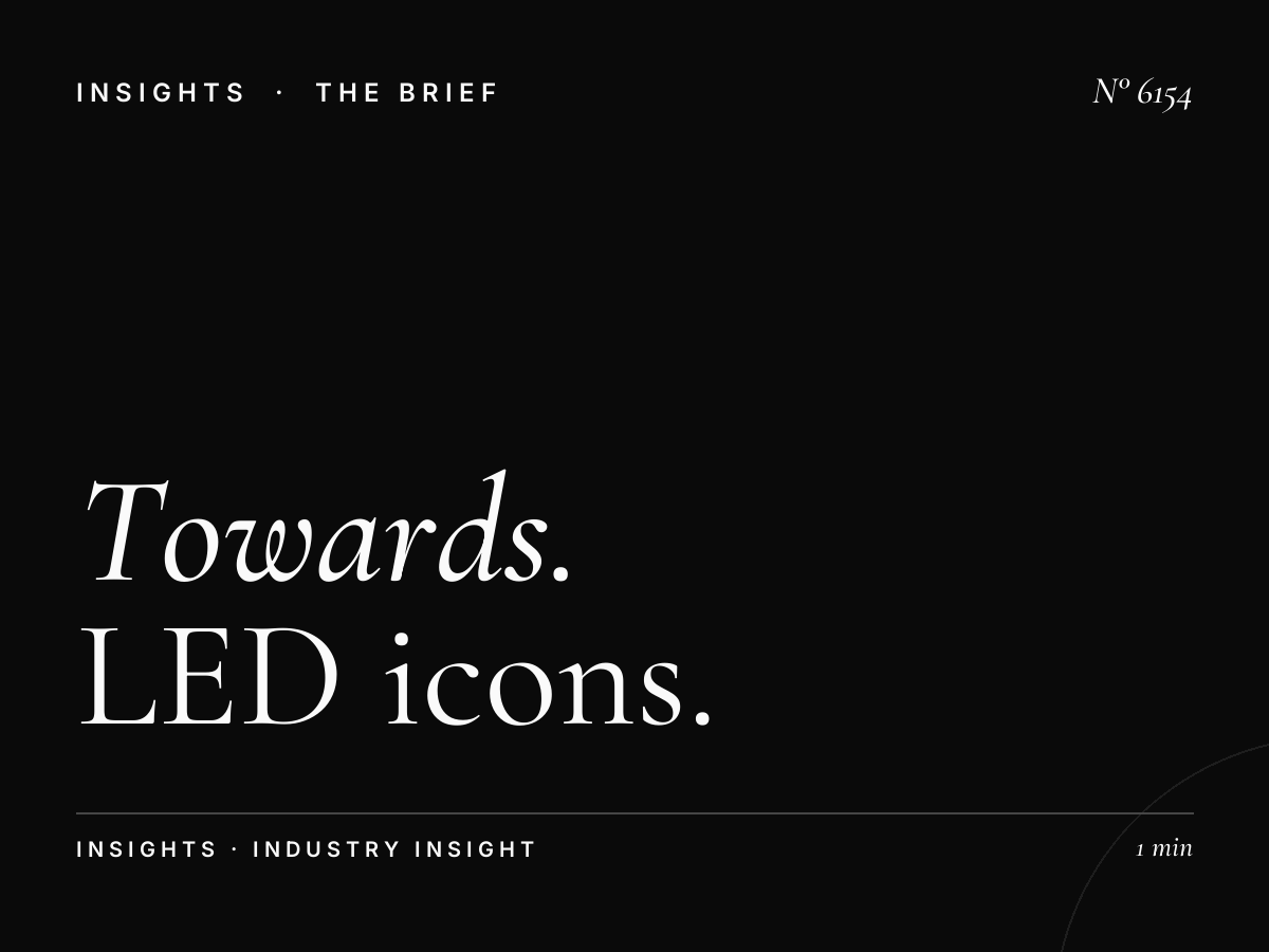 Towards Abu Dhabi SZR: LED Icons Coverage