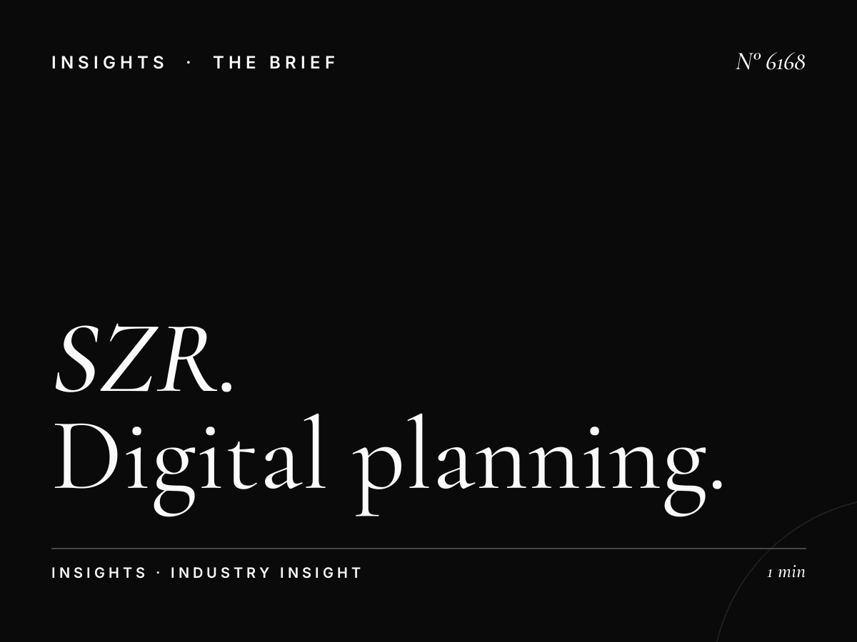 SZR LED Icons Campaign: Digital Planning Strategy