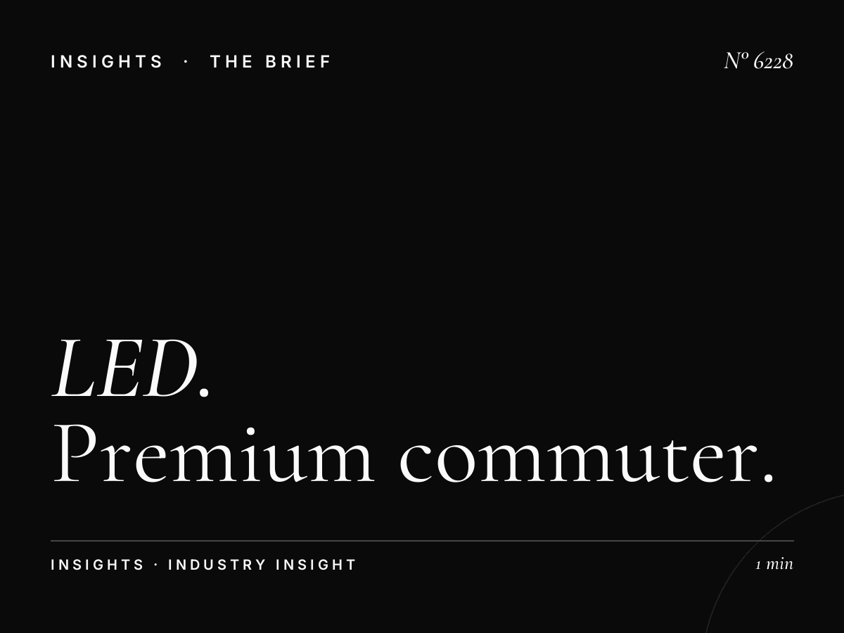 LED Twins Audience SZR: Premium Commuter Demographics