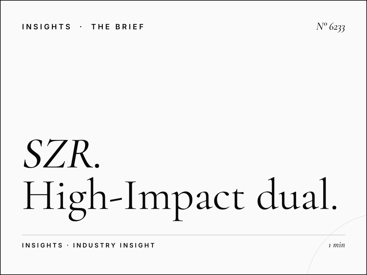 SZR Digital Twins: High-Impact Dual LED Campaign
