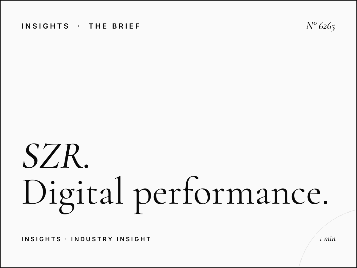 SZR LED Twins ROI: Digital Performance Measurement