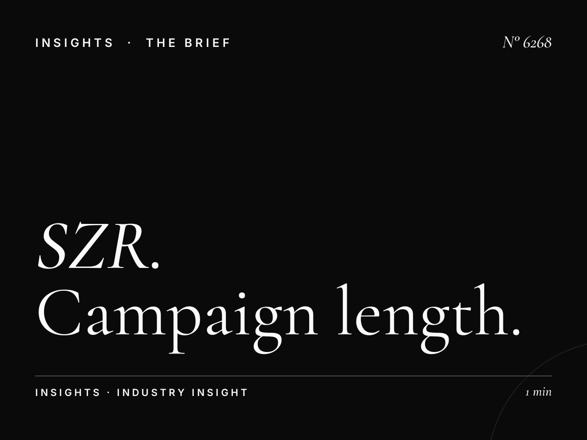 SZR LED Twins Duration: Campaign Length Options