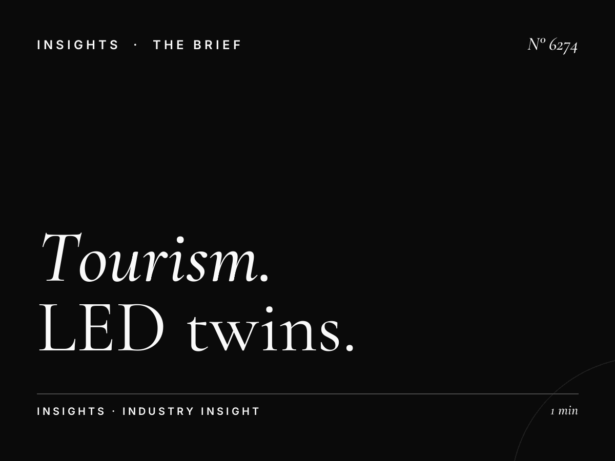 Tourism SZR: LED Twins Destination Marketing