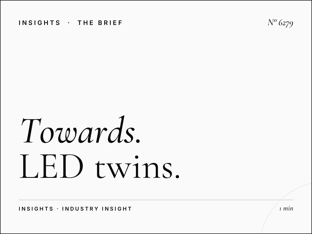 Towards Abu Dhabi SZR: LED Twins Coverage