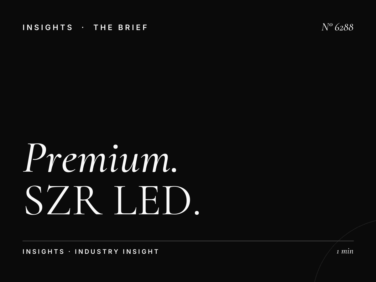 Premium Digital Visibility: SZR LED Twins Effectiveness