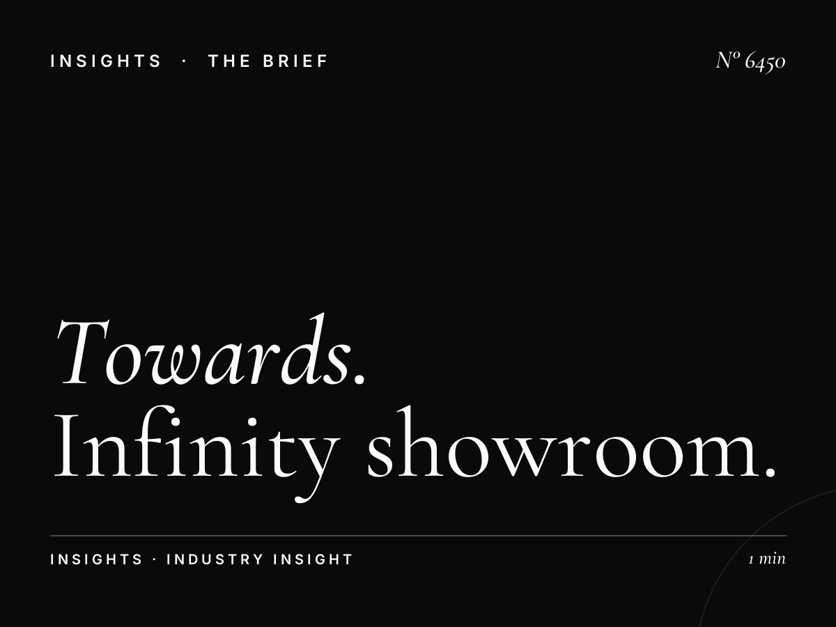 Towards Abu Dhabi: Infinity Showroom SZR LED Coverage