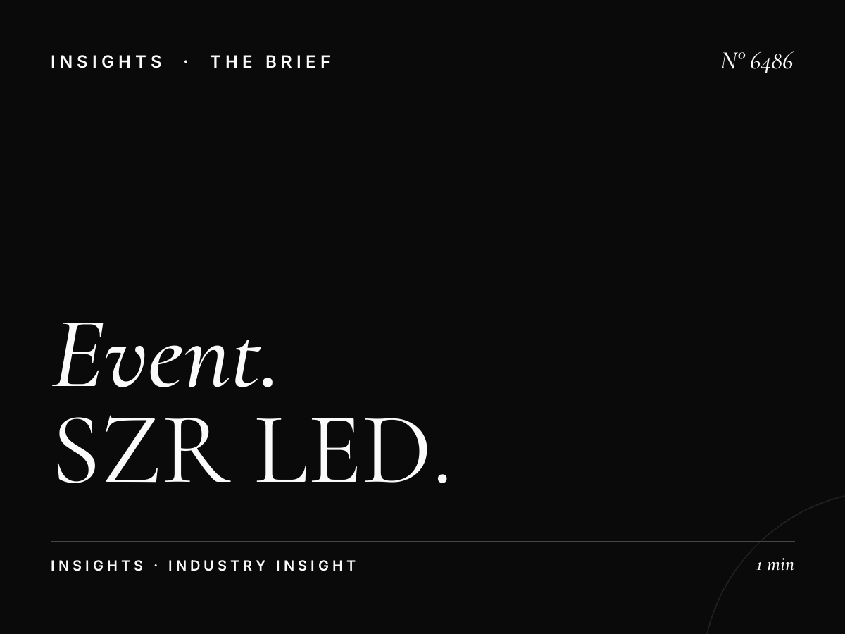 Event Advertising Golden Boulevard: SZR LED Promotion