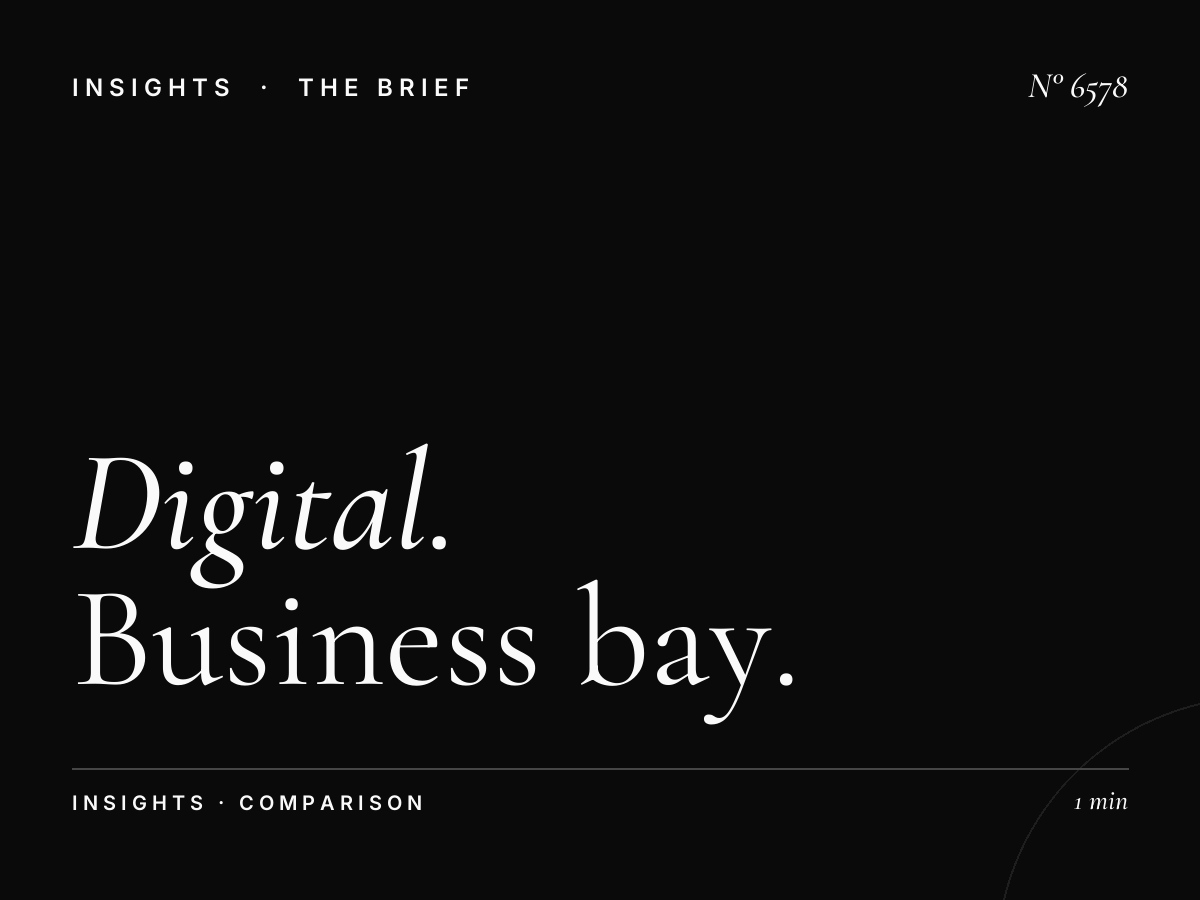 Digital vs Traditional: Business Bay SZR Advantages