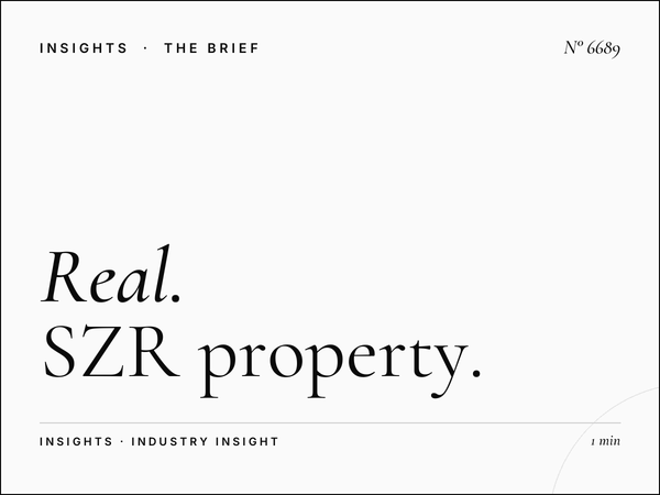Real Estate Portrait LED: SZR Property Marketing