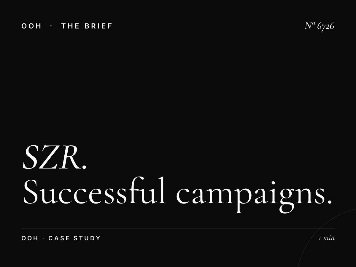 SZR Portrait LED Unipole Case Studies: Successful Campaigns
