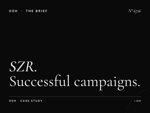 SZR Portrait LED Unipole Case Studies: Successful Campaigns