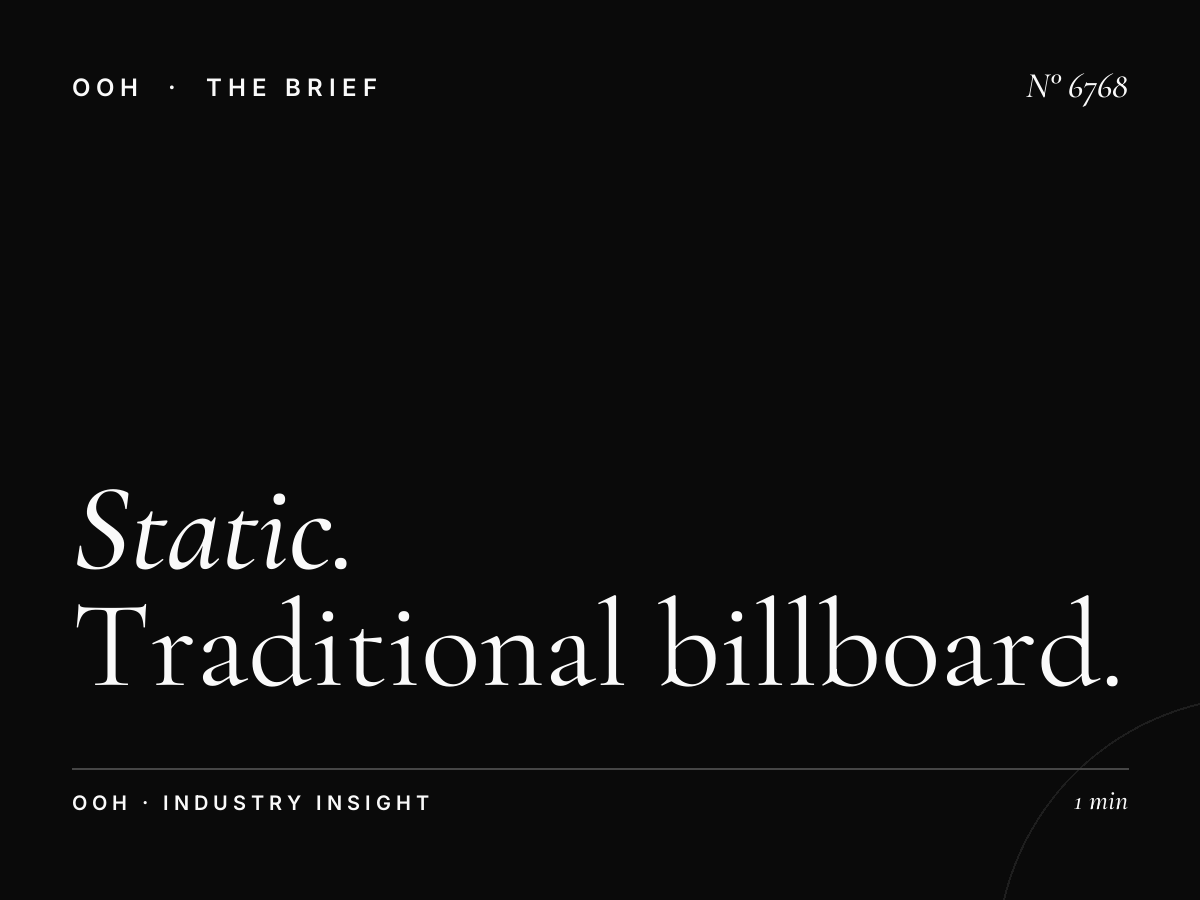 Static Unipole Dar Al Ber SZR: Traditional Billboard Campaign