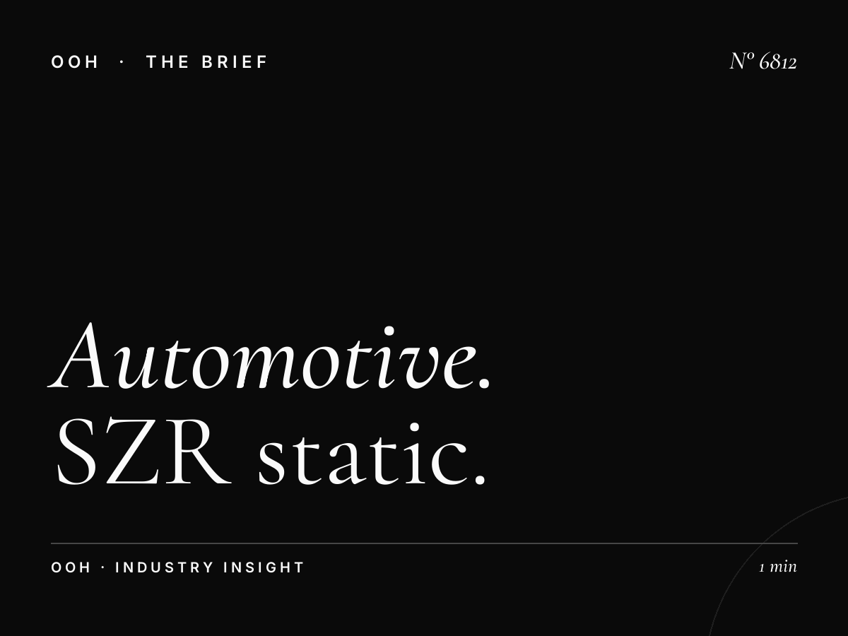 Automotive Brands Dar Al Ber: SZR Static Unipole