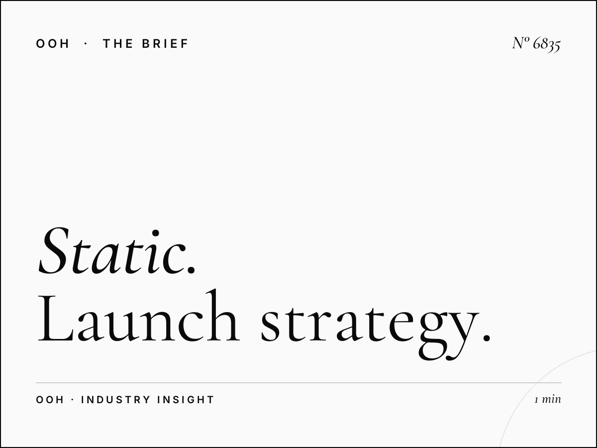 Static Unipole New Product Dar Al Ber: Launch Strategy