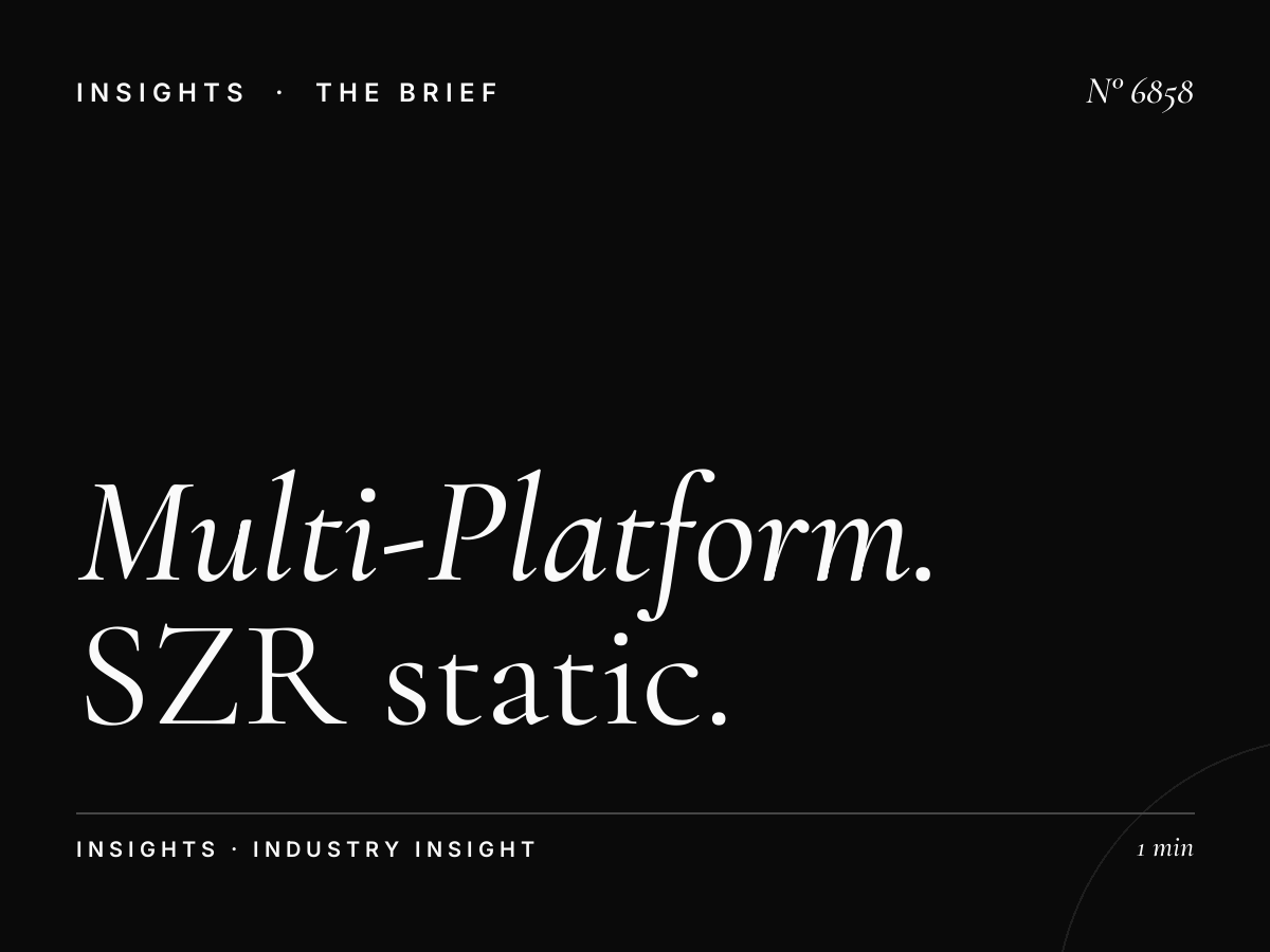 Multi-Platform Dar Al Ber: SZR Static Campaign