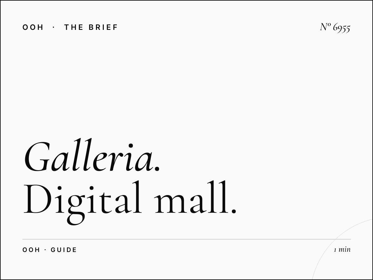 The Galleria Mall Screens: Complete Digital Mall Advertising Guide