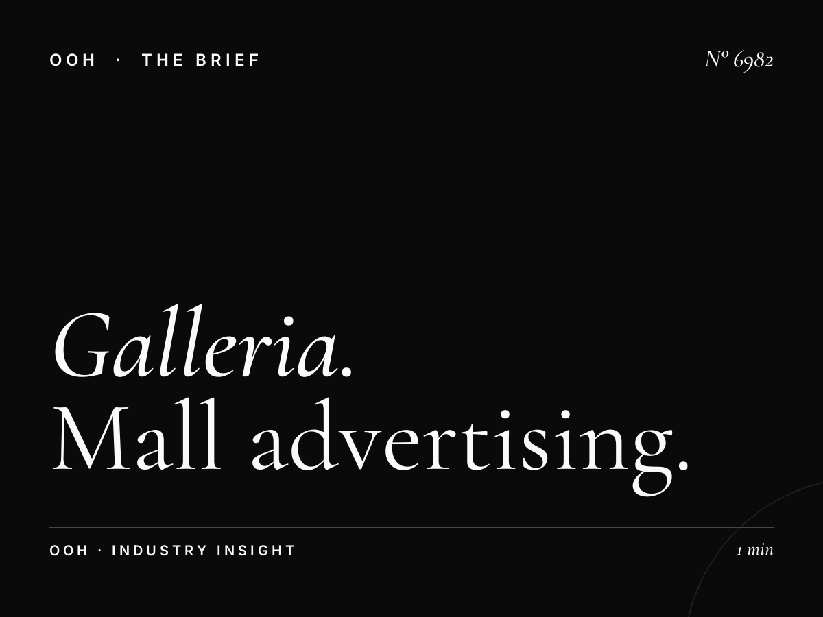 The Galleria Mall Screens Permits: Mall Advertising Regulations