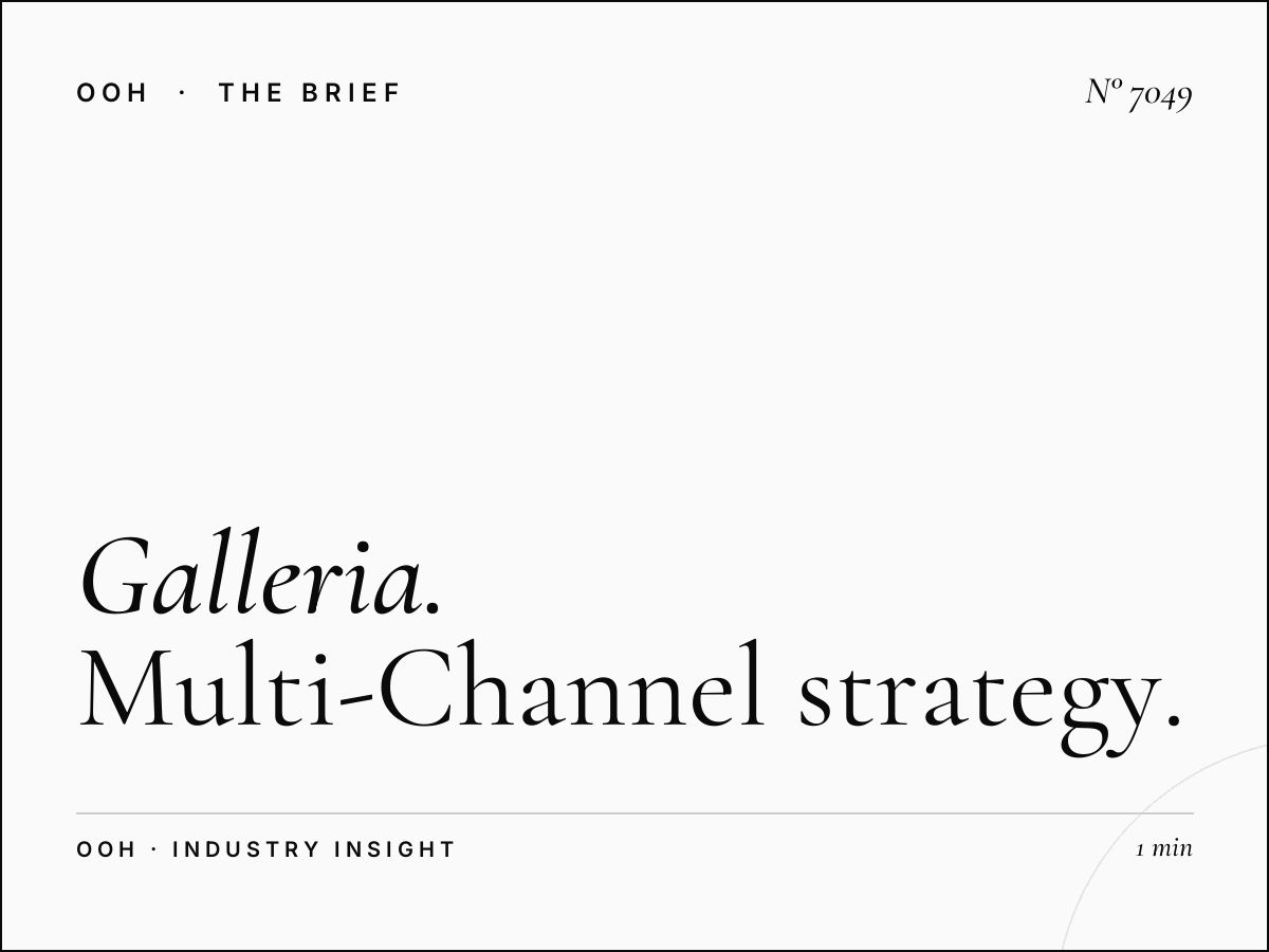 The Galleria Mall Screens Integration: Multi-Channel Strategy