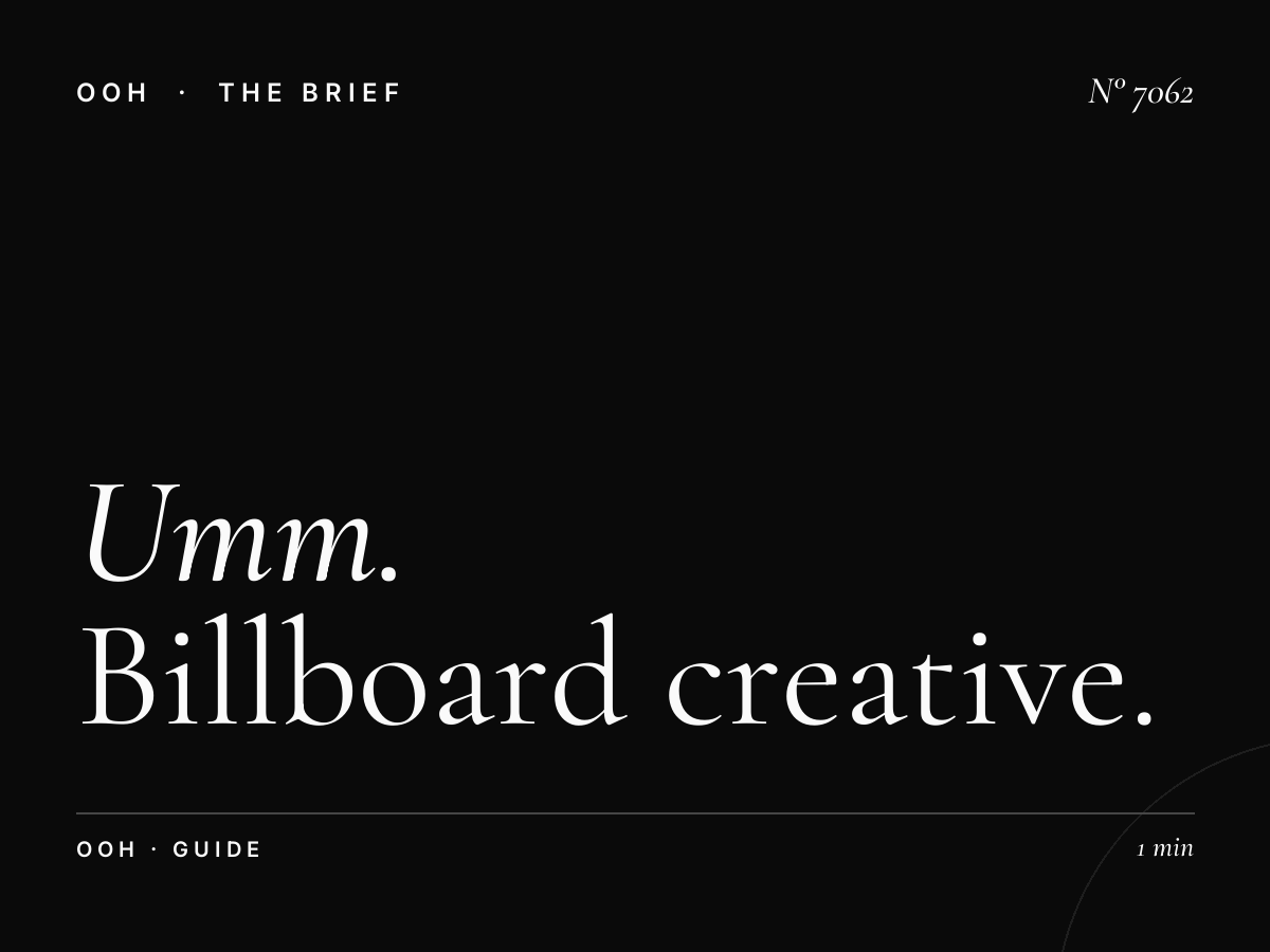 Umm Suqeim Hoarding Design: Billboard Creative Guide