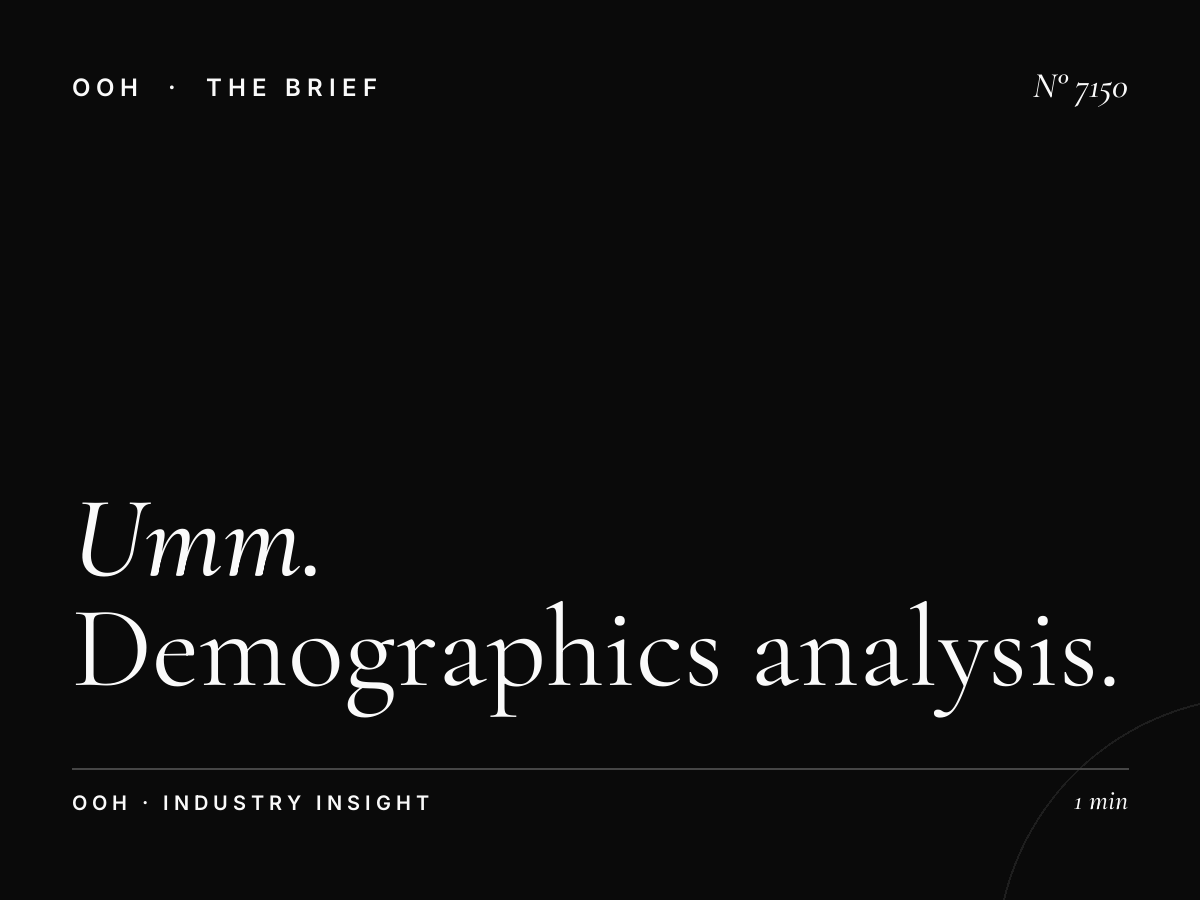 Umm Suqeim Hoarding Audience: Demographics Analysis