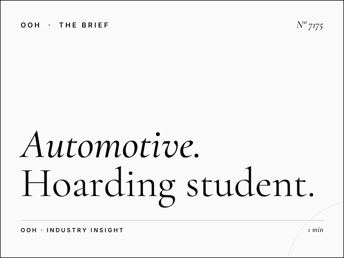 Automotive Brands University Road: Hoarding Student Car Market