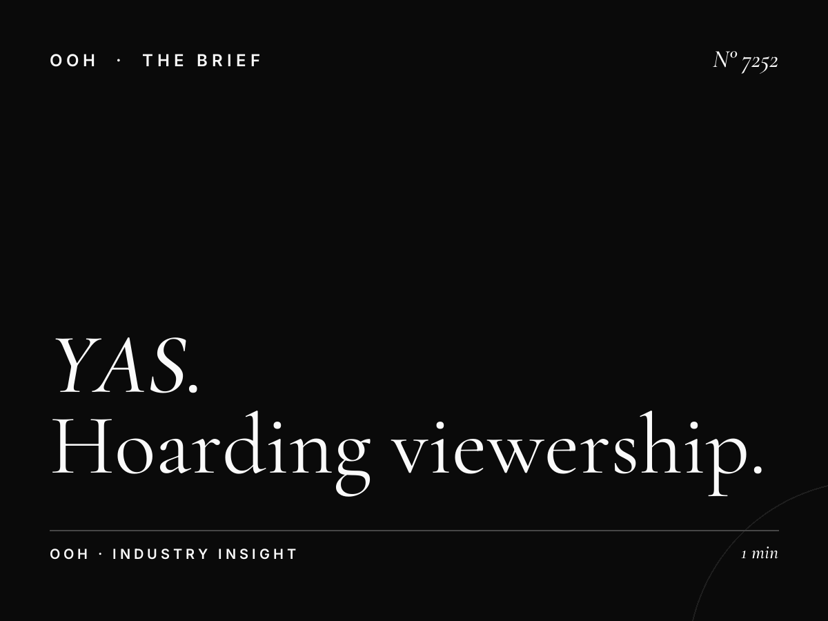 YAS Saadiyat Traffic: Hoarding Viewership Statistics