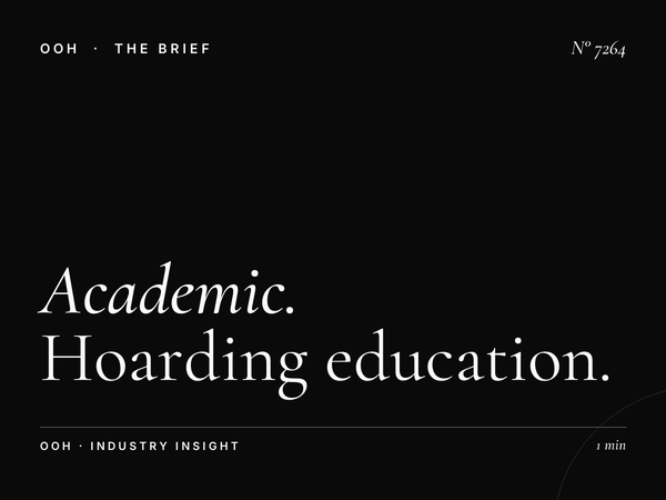 Academic Audience University Road: Hoarding Education Focus