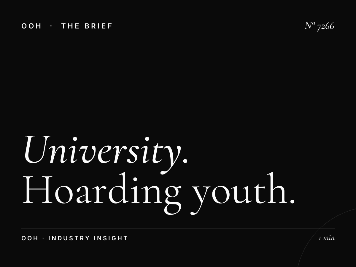 University Road Student Market: Hoarding Youth Targeting
