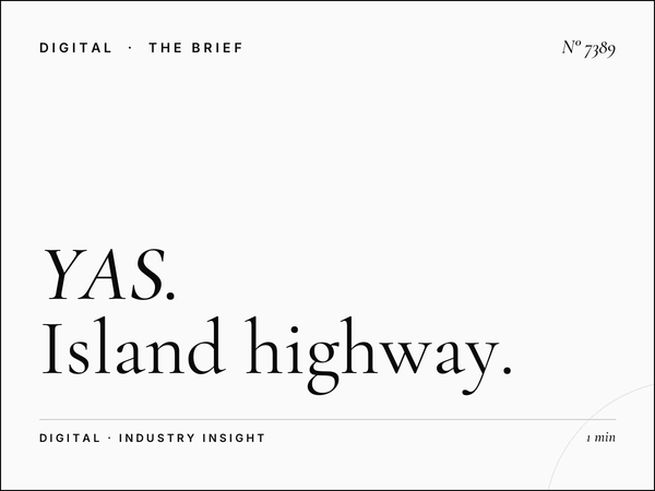 YAS Saadiyat LED Billboard: Island Highway Digital Advertising