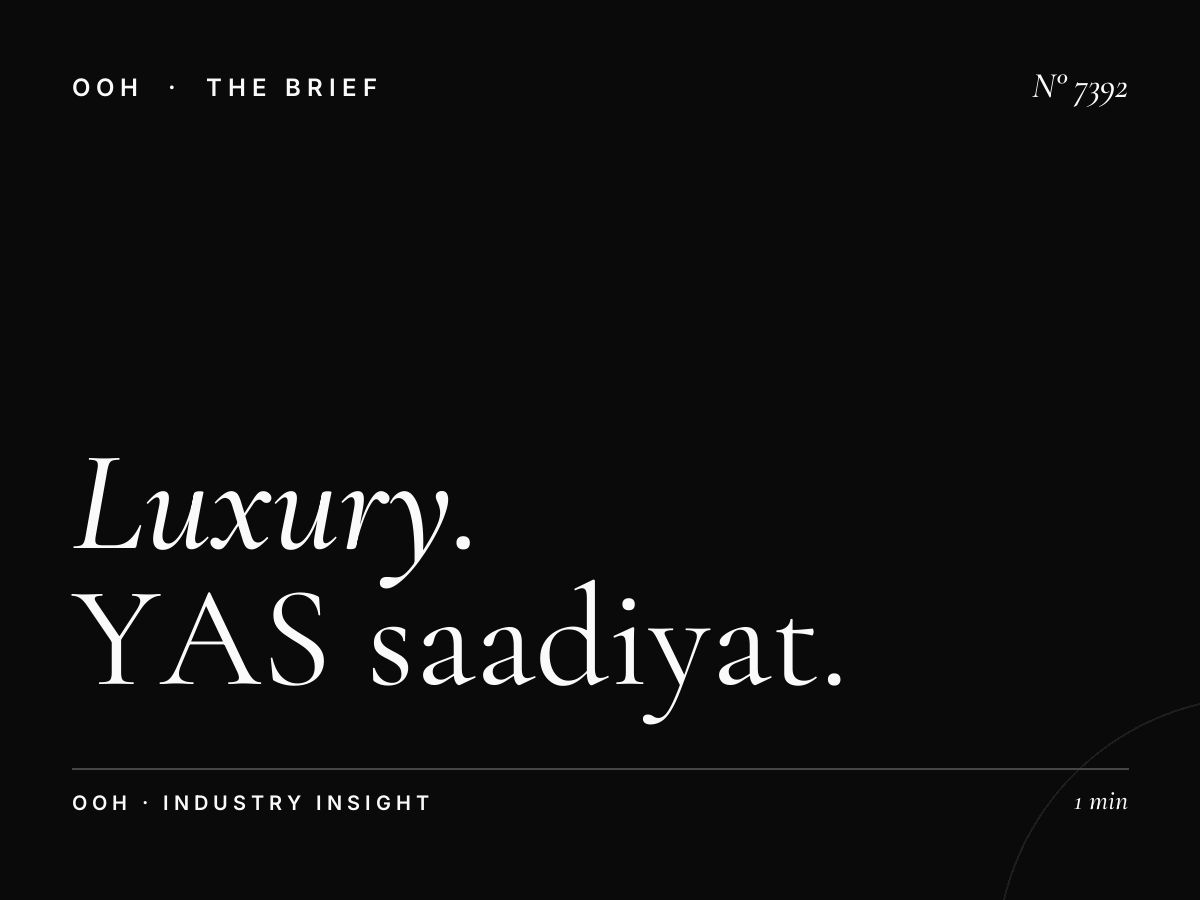Luxury Island Targeting: YAS Saadiyat Hoarding High-End