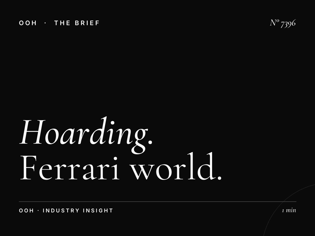Hoarding Advertising at YAS Attractions: Ferrari World and Warner Bros Targeting Strategies
