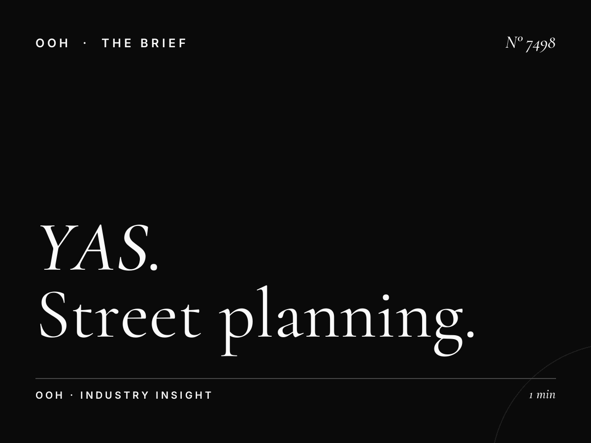 YAS Island Lamp Posts Campaign: Street Planning Strategy
