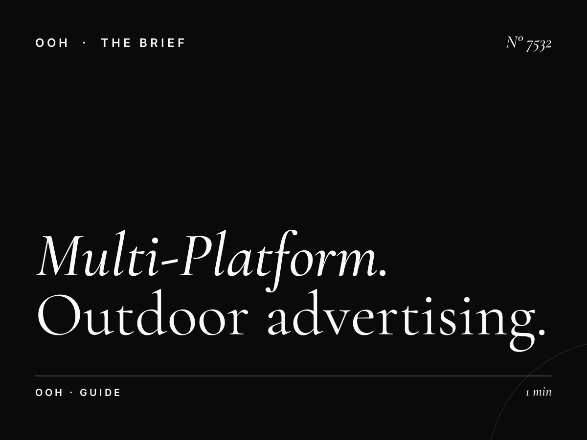 Multi-Platform YAS Island Lamp Post Campaign: The Ultimate Guide to Outdoor Advertising Success