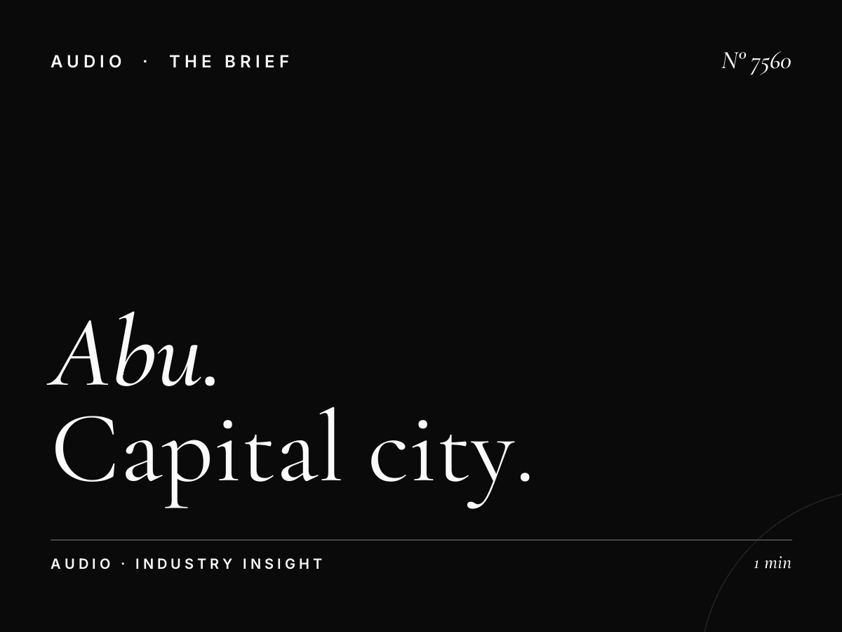 Abu Dhabi FM Radio Advertising: Capital City Arabic Station Campaign