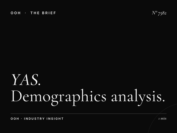 YAS Island Lamp Posts Audience: Demographics Analysis