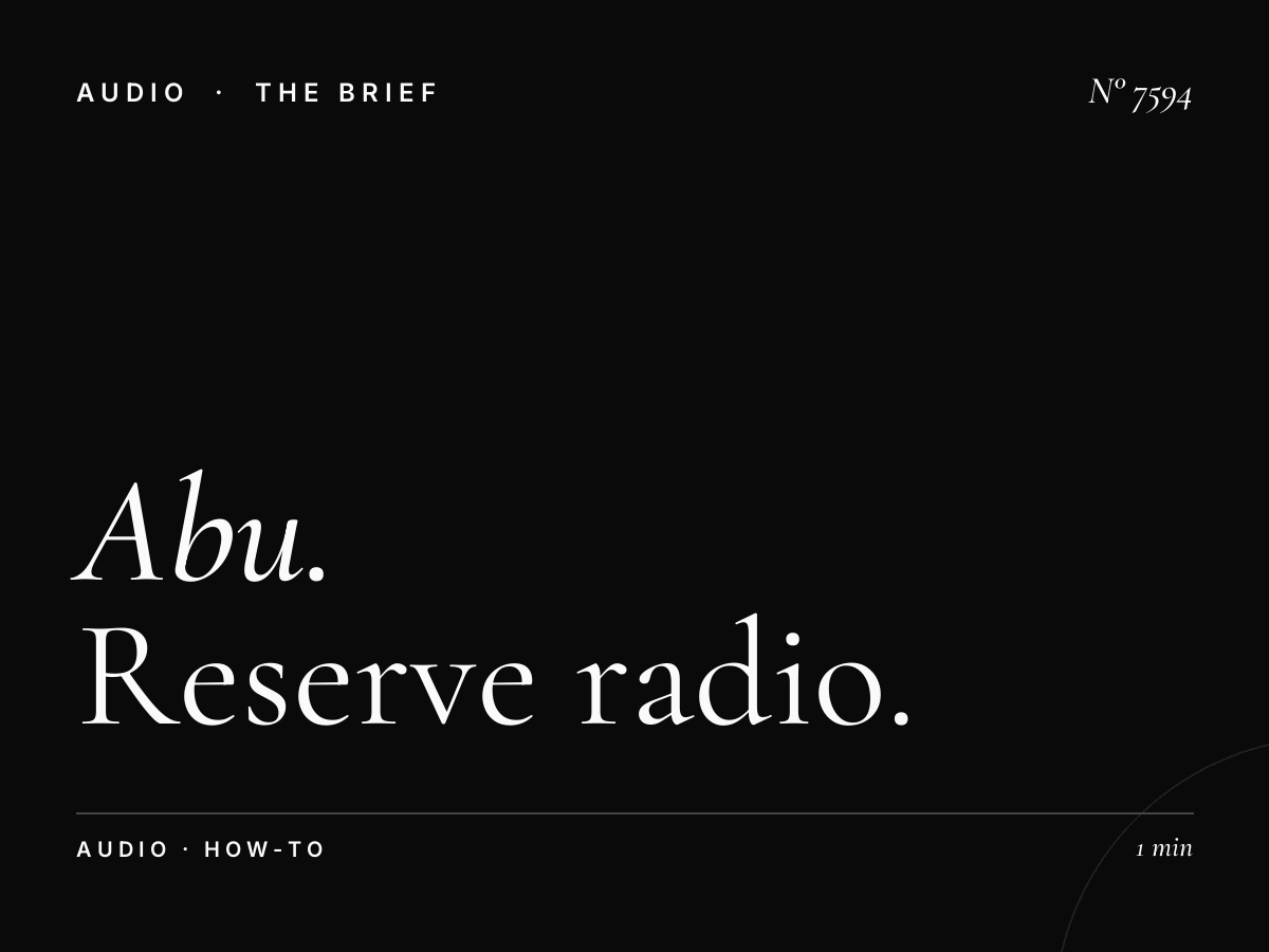 Abu Dhabi FM Booking: How to Reserve Radio Advertising