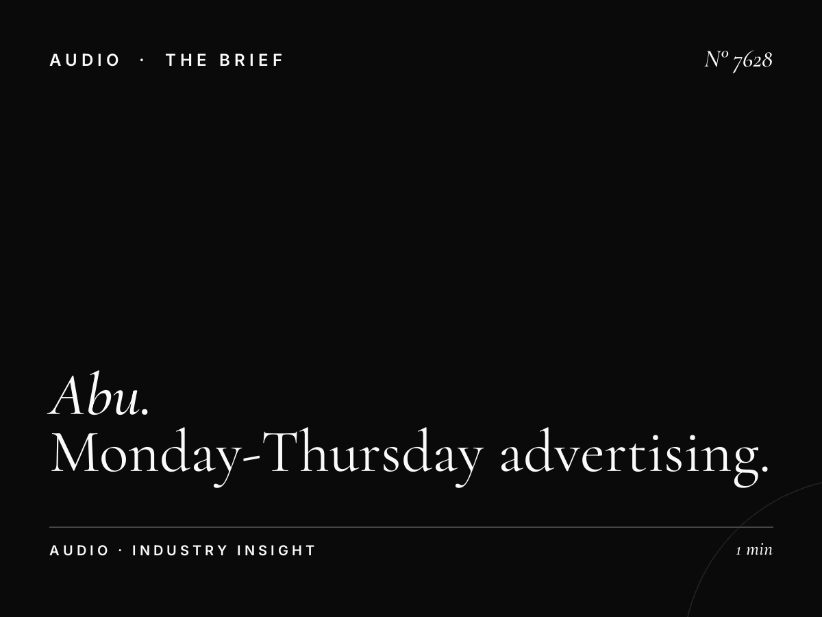 Abu Dhabi FM Weekday Focus: Monday-Thursday Advertising