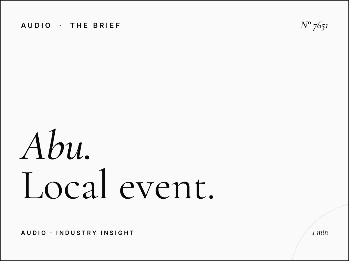 Abu Dhabi FM Community Events: Local Event Coverage