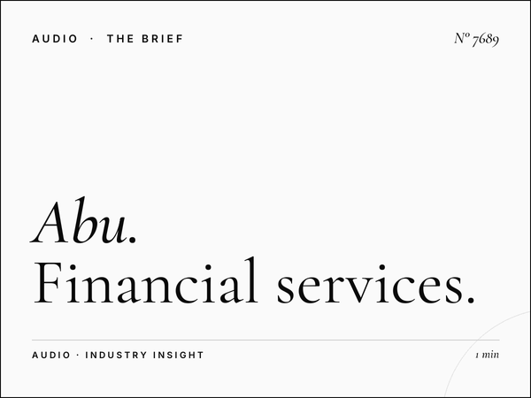 Abu Dhabi FM Banking Products: Financial Services Launch