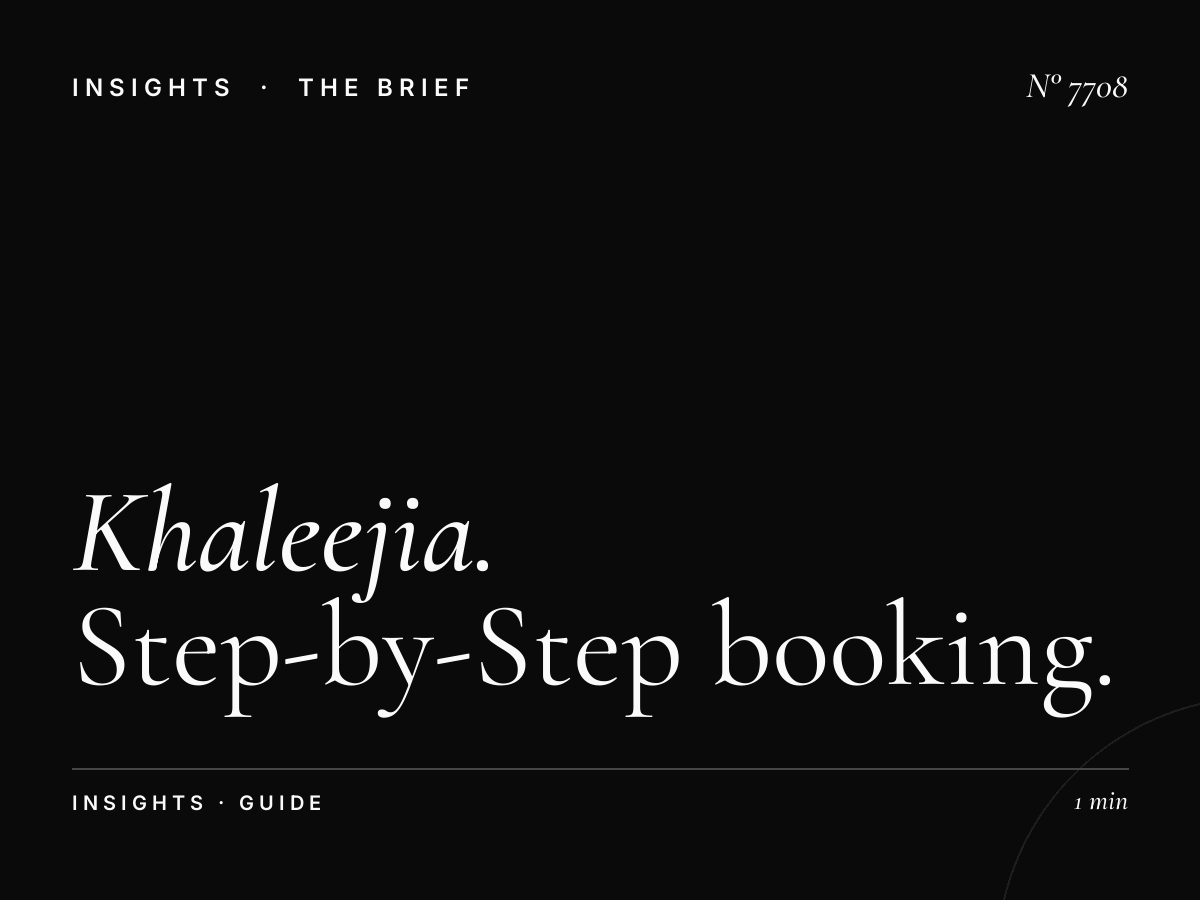 Al Khaleejia Reservation: Step-by-Step Booking Guide