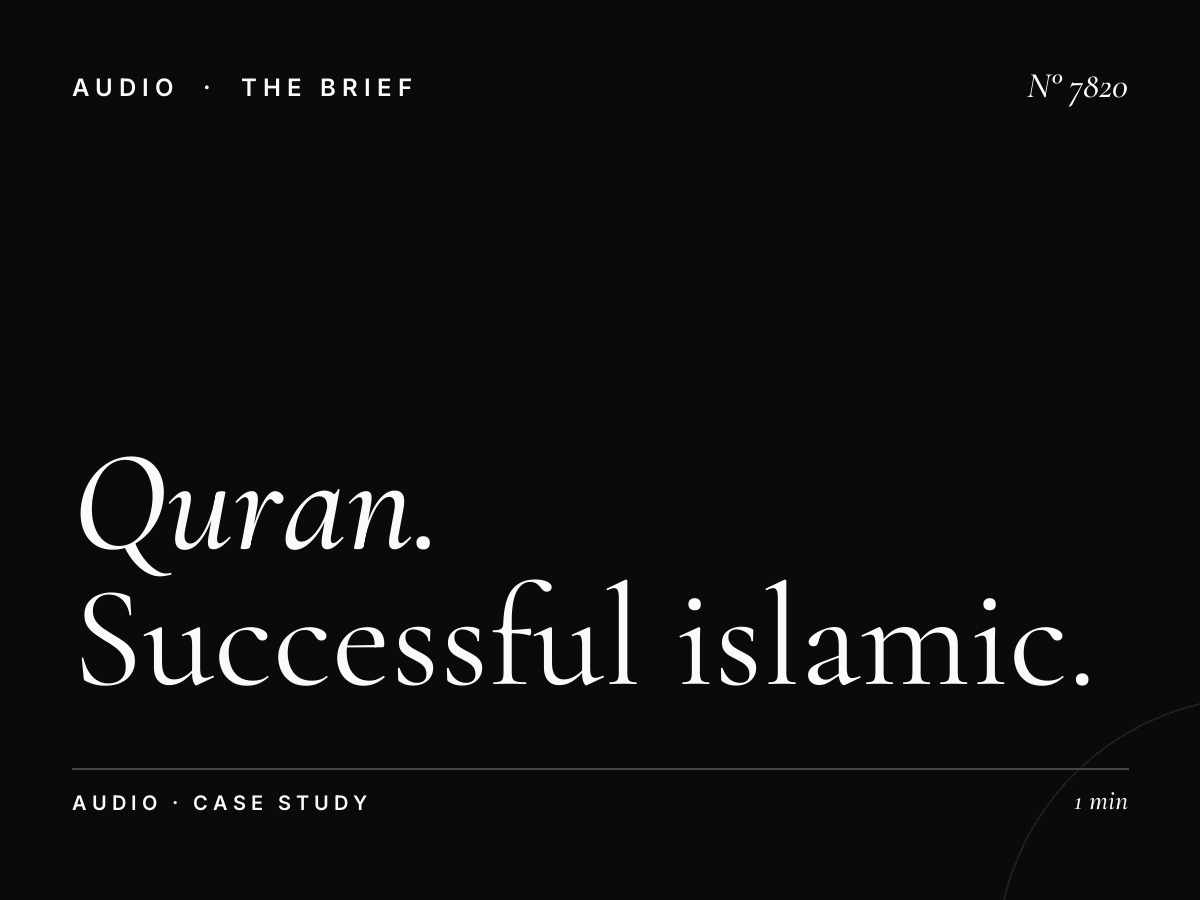 Al Quran Case Studies: Successful Islamic Radio Campaigns