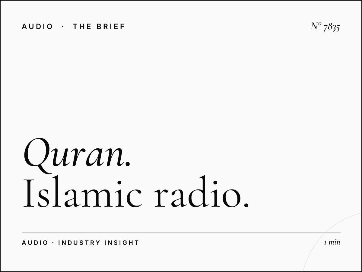 Al Quran Campaign Strategy: Islamic Radio Planning
