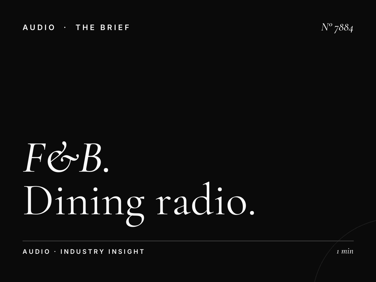 F&B Restaurants Al Rabia: Dining Radio Marketing